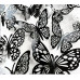 Butterflies-Lace-Non Edible-Pack of 6