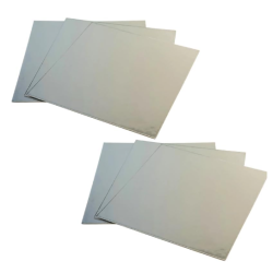 Square Cake Board Thin Masonite 16 inch - Silver