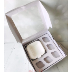 Bento 5 Cupcakes Soft Box Window Lid