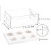 6 Cupcake Box All Clear Lid