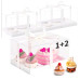 6 Cupcake Box All Clear Lid