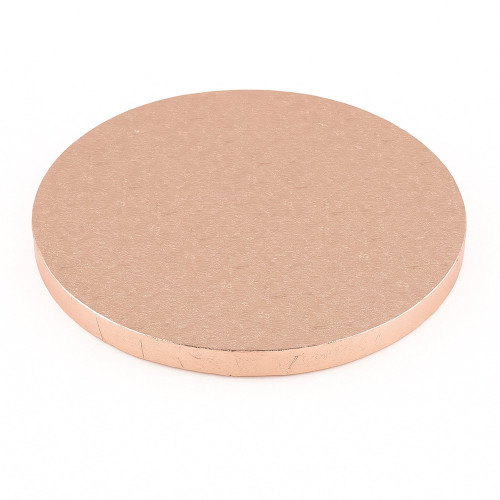 Round Cake Board Semi Thick 12 inch - Rose Gold