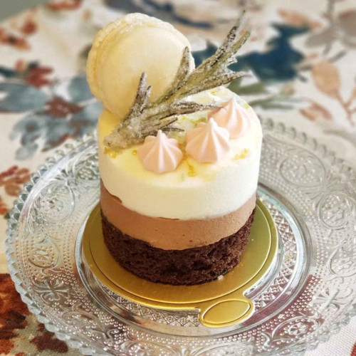 Round Cake Board Card/Mini Dessert Board