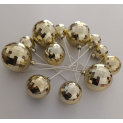 Faux Balls-Disco Ball-Pack of 6