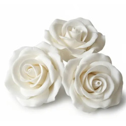 Edible Roses-White
