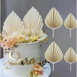 Spear Shape Paper Fans- Pack of 2