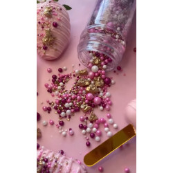 Edible-Round Assorted Sizes Sprinkles-50g