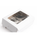 White C/Box - 6 Cupcake Box With Window Thin