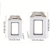 White C/Box- 3D 14" High With Window & Handle