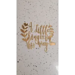 Custom Acrylic and Gloss Printed Cake Toppers