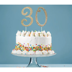 Cake Topper-Bling Numbers
